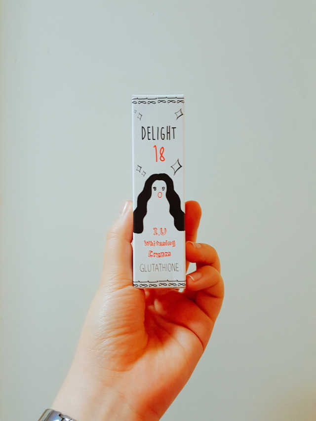 아이.유 화이트닝크림 리뷰 사진