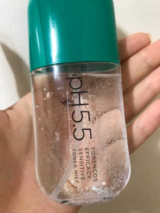 포렌코즈-pH5.5 에피카시 미스트 — 4.17점을 준 리뷰어가 2018년 5월 올린 사용 사진