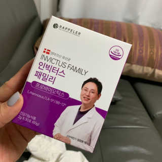 라플레 유해균을 이겨 튼튼한 장으로,  인빅터스 패밀리 — 5점을 준 리뷰어가 2019년 12월 올린 사용 사진