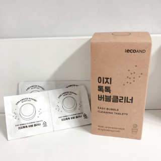 [에코앤드]이지톡톡 버블클리너 1종세척제 — 5점을 준 리뷰어가 2019년 6월 올린 사용 사진