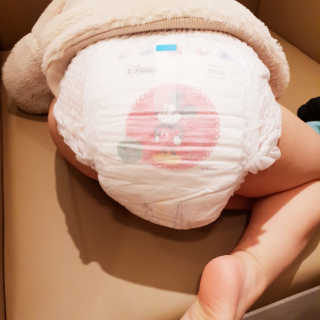 보솜이 베이비케어 팬티형 기저귀 — 5점을 준 리뷰어가 2019년 2월 올린 사용 사진