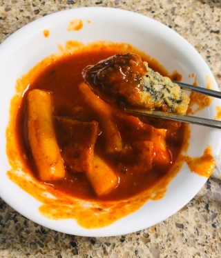 화곡미담 옛날 떡볶이 — 4점을 준 리뷰어가 2020년 3월 올린 사용 사진