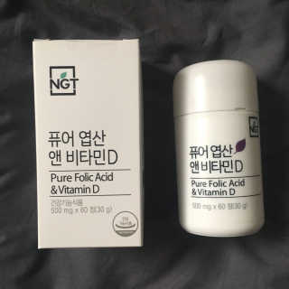 네츄럴굿띵스 퓨어 락토 철분 60일분 — 4.33점을 준 리뷰어가 2018년 2월 올린 사용 사진