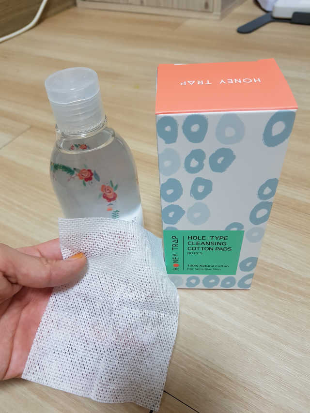 허니트랩 로즈 퓨리파잉 클렌징 워터 리뷰 사진