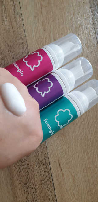폼글 I foamgle [폼글] 거품가글 50ml 3종 - 민트, 라벤더, 라즈베리 — 5점을 준 리뷰어가 2019년 10월 올린 사용 사진