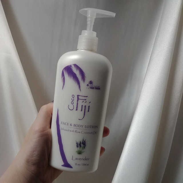 오가닉피지 코코넛 영양로션 라벤더향 리뷰 사진
