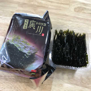 광천우리맛김 한봉지 2~3인분, 맛있는 우리재래식탁김26매20봉 — 5점을 준 리뷰어가 2018년 4월 올린 사용 사진