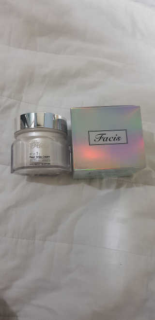 파시스 올인원 진주 화이트닝 크림 100ml — 4점을 준 리뷰어가 2019년 6월 올린 사용 사진