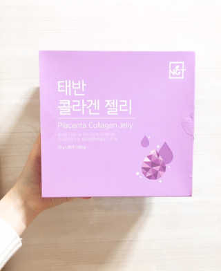 네츄럴굿띵스 태반 콜라겐 젤리 15포 — 4점을 준 리뷰어가 2018년 12월 올린 사용 사진