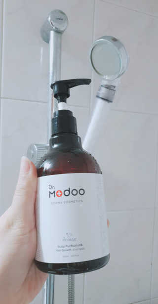 닥터모두 홈스파 스칼프 샴푸 300ml + 헤어토닉 — 5점을 준 리뷰어가 2019년 2월 올린 사용 사진
