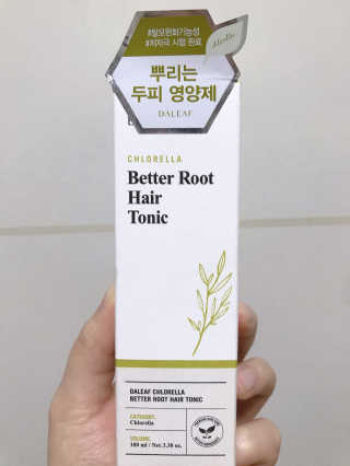달리프 클로렐라 베러 루트 헤어토닉 100ml — 4점을 준 리뷰어가 2020년 1월 올린 사용 사진