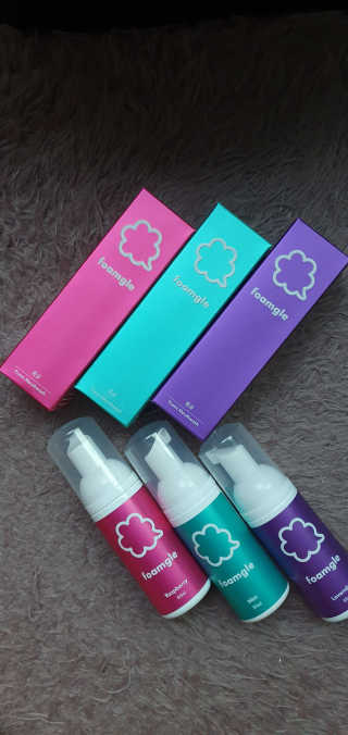 폼글 I foamgle [폼글] 거품가글 50ml 3종 - 민트, 라벤더, 라즈베리 — 5점을 준 리뷰어가 2019년 10월 올린 사용 사진