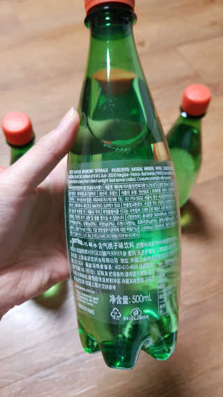 페리에 피치 500ml PET — 5점을 준 리뷰어가 2019년 11월 올린 사용 사진
