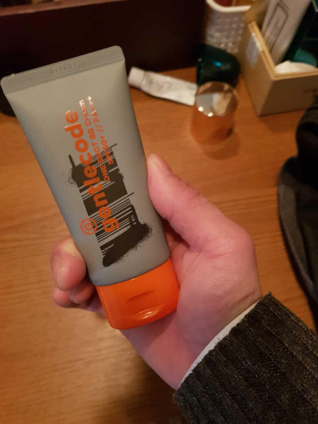 젠틀코드 원 샷 비비 크림 리뷰 사진