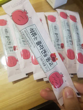 광희생활건강 석류는 콜라겐을 품고 — 4점을 준 리뷰어가 2020년 1월 올린 사용 사진