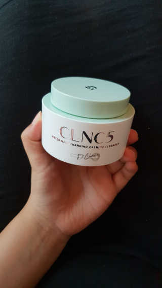 CLNC5 워터 멜트 체인징 클렌저 — 5점을 준 리뷰어가 2018년 7월 올린 사용 사진