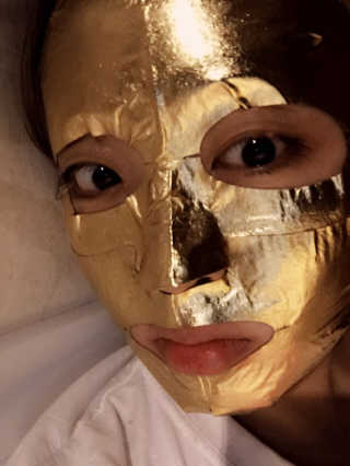 페이스인페이스 시그니처 골드 마스크 / 프레스티지 플래티넘 마스크 — 3.5점을 준 리뷰어가 2016년 10월 올린 사용 사진