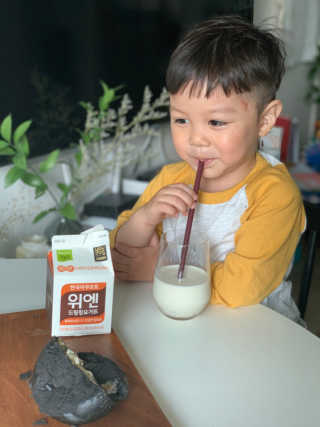 [gs25 X 한국야쿠르트] 위엔 드링킹요거트 5개입 — 5점을 준 리뷰어가 2019년 7월 올린 사용 사진