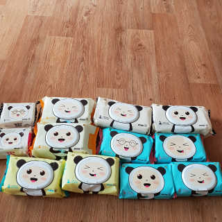 달곰이 물티슈 — 5점을 준 리뷰어가 2018년 9월 올린 사용 사진