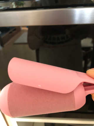 유닉스 USB 충전식 헤어롤 슈가핀 38mm — 4.5점을 준 리뷰어가 2020년 3월 올린 사용 사진
