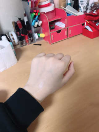 SN 에스엔 티크림 — 4점을 준 리뷰어가 2017년 12월 올린 사용 사진