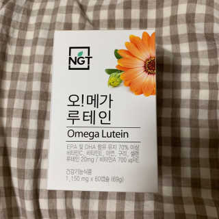 네츄럴굿띵스 오!메가루테인 60일분 — 4점을 준 리뷰어가 2019년 4월 올린 사용 사진
