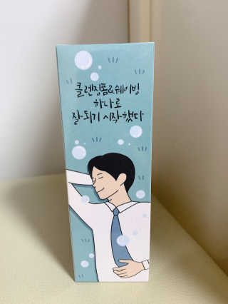 매너릭 올인원 딥클렌징폼 앤 쉐이빙 — 4.5점을 준 리뷰어가 2020년 1월 올린 사용 사진