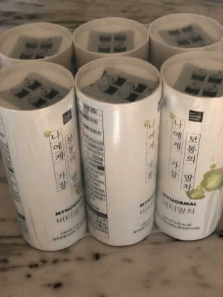 마이노멀 버터말차 - 방탄말차 6개입 — 4점을 준 리뷰어가 2019년 10월 올린 사용 사진