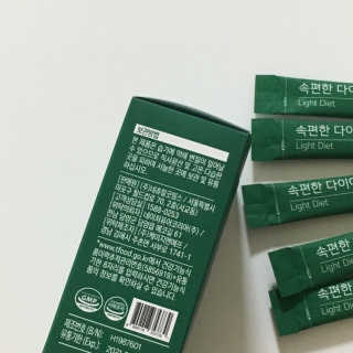 네츄럴굿띵스 속편한 다이어트 30포 — 4점을 준 리뷰어가 2019년 8월 올린 사용 사진