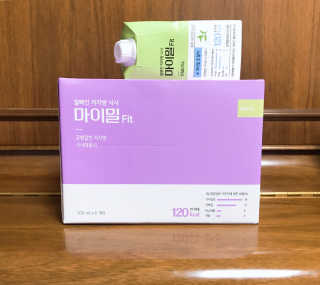 낫띵베럴 잘빠진 저지방 식사 마이밀Fit 말차 6팩 — 4점을 준 리뷰어가 2019년 7월 올린 사용 사진