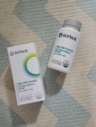소버스 식물성 오메가3 DHA 600 — 5점을 준 리뷰어가 2020년 3월 올린 사용 사진