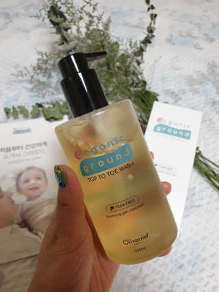 꿈비 오가닉 그라운드 탑투토 워시 300ML — 5점을 준 리뷰어가 2019년 7월 올린 사용 사진