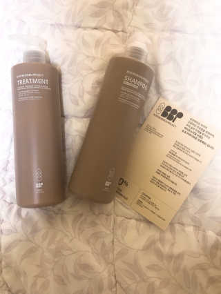 바디버든프로젝트 바디버든 프로젝트 BBP 샴푸 트리트먼트 세트 — 4.5점을 준 리뷰어가 2019년 7월 올린 사용 사진