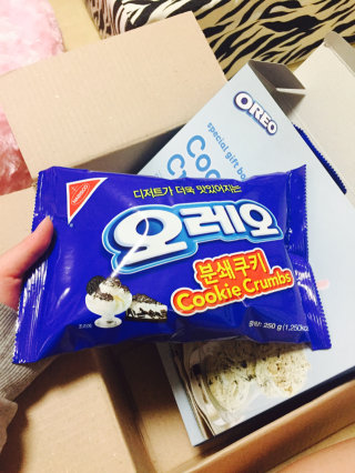 오레오 분쇄쿠키 — 2점을 준 리뷰어가 2016년 8월 올린 사용 사진