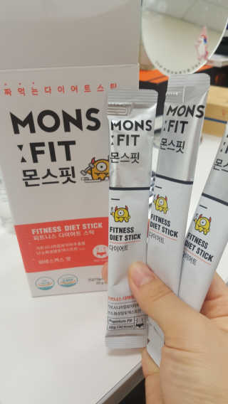 내꺼브랜드 가르시니아 피트니스 다이어트 스틱 MONSFIT — 5점을 준 리뷰어가 2019년 6월 올린 사용 사진