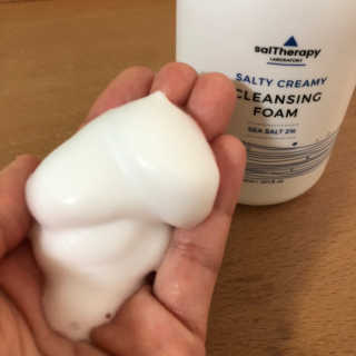 솔테라피 솔티 크리미 클렌징폼 300ml — 3점을 준 리뷰어가 2019년 4월 올린 사용 사진