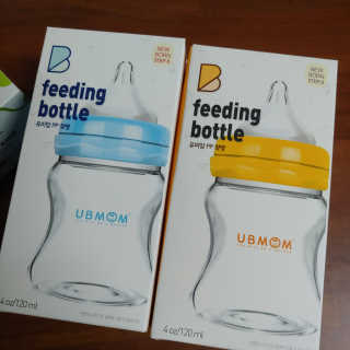 유비맘 신생아젖병 120ml 트리플팩_ 젖꼭지 포함 — 5점을 준 리뷰어가 2020년 3월 올린 사용 사진