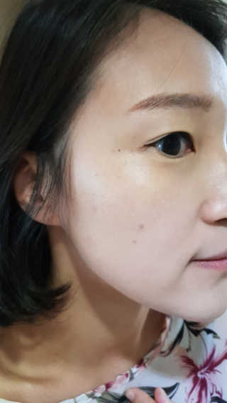 밀키드레스 바비메이크 펜 아이라이너 — 5점을 준 리뷰어가 2018년 7월 올린 사용 사진