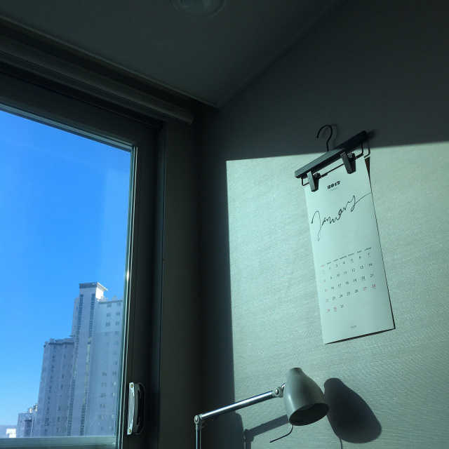 캘리 책상벽걸이 달력 리뷰 사진