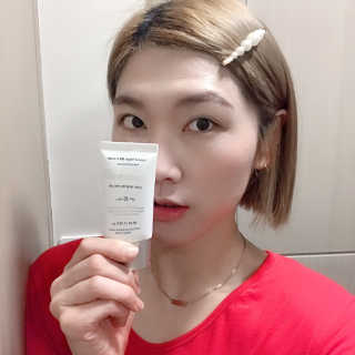 [스킨큐어] 산다화 내추럴 매직 비비 크림 — 4점을 준 리뷰어가 2019년 7월 올린 사용 사진