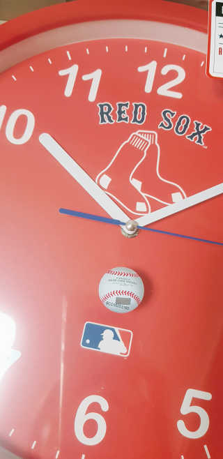 MLB WATCH n LEISURE MLB  아날로그 디자인 벽시계 8종 — 5점을 준 리뷰어가 2019년 12월 올린 사용 사진