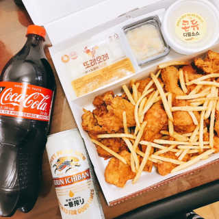 목우촌 또래오래 또래오래  콘듀치킨 — 5점을 준 리뷰어가 2019년 4월 올린 사용 사진