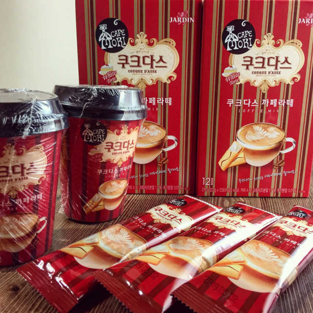 쟈뎅 까페모리 쿠크다스 까페라떼 리뷰 사진