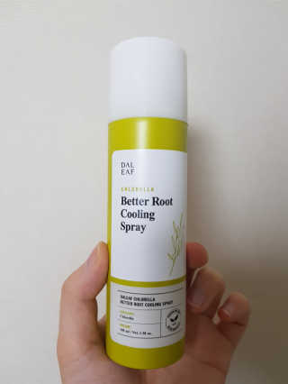 달리프 클로렐라 베러 루트 쿨링 스프레이 100ml — 5점을 준 리뷰어가 2019년 7월 올린 사용 사진
