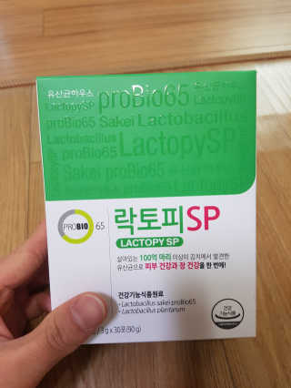 유산균하우스 [프로바이오닉]락토피SP 스틱 — 5점을 준 리뷰어가 2019년 2월 올린 사용 사진