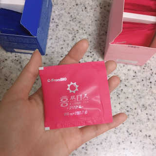 프롬바이오 홍쓰다스 아침,저녁 맞춤형 다이어트식품 14포+14포 — 4점을 준 리뷰어가 2019년 9월 올린 사용 사진
