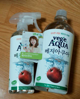 베지아쿠아 475ml + 리필 1000ml 1Set — 4점을 준 리뷰어가 2019년 11월 올린 사용 사진