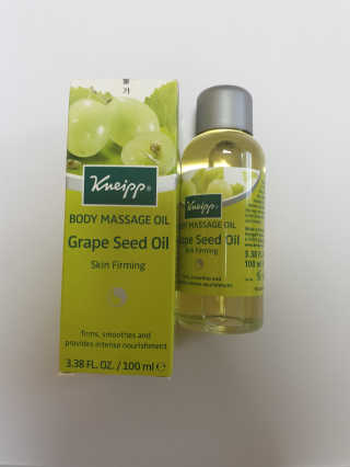 [크나이프] 그레이프씨드 슬리밍 마사지오일 100ml — 4점을 준 리뷰어가 2019년 8월 올린 사용 사진