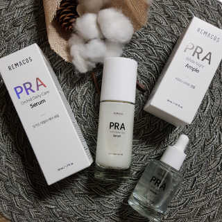 리메코스 PRA 비피다나이트앰플+PRA 오키드데일리케어세럼 — 5점을 준 리뷰어가 2019년 6월 올린 사용 사진