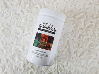 (주)이스터비엔에프 식사대용선식 원데이케어밀 1KG 대용량 — 5점을 준 리뷰어가 2019년 1월 올린 사용 사진